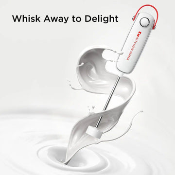 Silkwhisk Electric Milk Frother - Smooth Blending